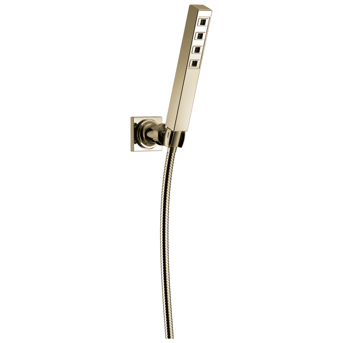 Delta Universal Showering Components 55567 H2OKINETIC Single-Setting Adjustable Wall Mount Hand Shower, lumicoat polished...