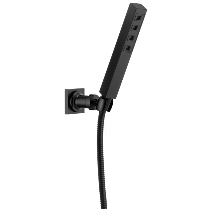 Delta Universal Showering Components 55567 H2OKINETIC Single-Setting Adjustable Wall Mount Hand Shower, matte black