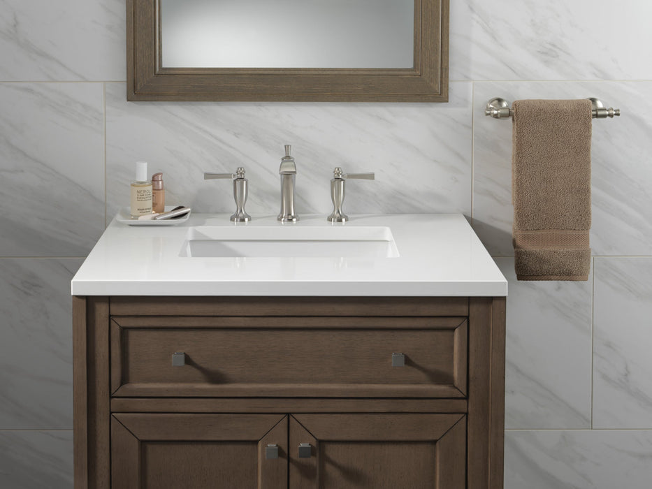 Delta Dorval 3556 Two Handle Widespread Bathroom Faucet, stainless - view 2