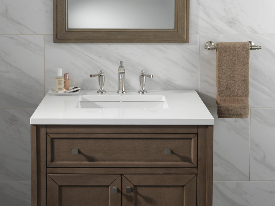 Delta Dorval 3556 Two Handle Widespread Bathroom Faucet, stainless - view 3