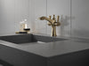 Delta Dorval 856 Two Handle Single Hole Monoblock Bathroom Faucet, champagne bronze - view 4