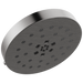 Delta Universal Showering Components 52488 H2Okinetic 4-Setting Shower Head with Ultrasoak, lumicoat black stainless