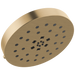 Delta Universal Showering Components 52488 H2Okinetic 4-Setting Shower Head with Ultrasoak, lumicoat champagne bronze