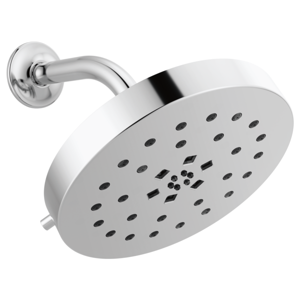 Delta Universal Showering Components 52488 H2Okinetic 4-Setting Shower Head with Ultrasoak, lumicoat chrome - view 2