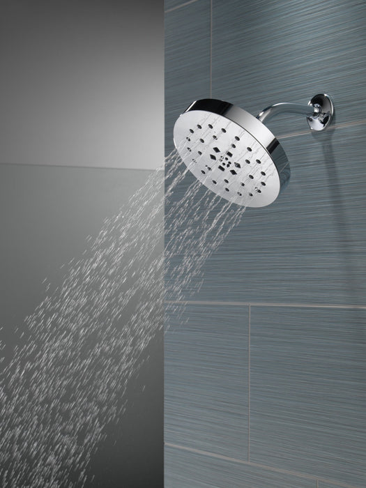 Delta Universal Showering Components 52488 H2Okinetic 4-Setting Shower Head with Ultrasoak, lumicoat chrome - view 5