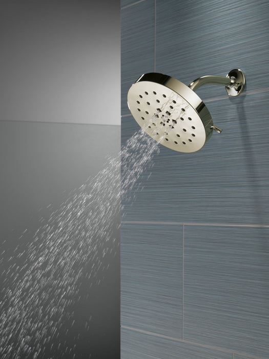 Delta Universal Showering Components 52488 H2Okinetic 4-Setting Shower Head with Ultrasoak, lumicoat polished nickel - view 3