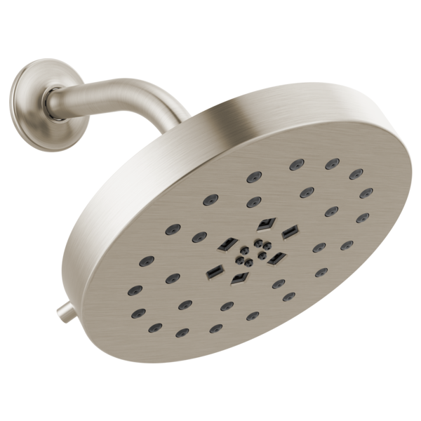 Delta Universal Showering Components 52488 H2Okinetic 4-Setting Shower Head with Ultrasoak, lumicoat stainless - view 2