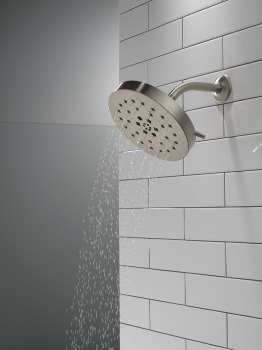 Delta Universal Showering Components 52488 H2Okinetic 4-Setting Shower Head with Ultrasoak, lumicoat stainless - view 4