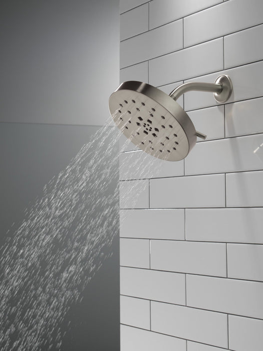 Delta Universal Showering Components 52488 H2Okinetic 4-Setting Shower Head with Ultrasoak, lumicoat stainless - view 5