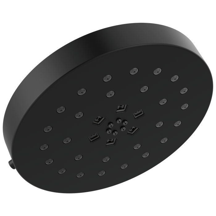 Delta Universal Showering Components 52488 H2Okinetic 4-Setting Shower Head with Ultrasoak, matte black