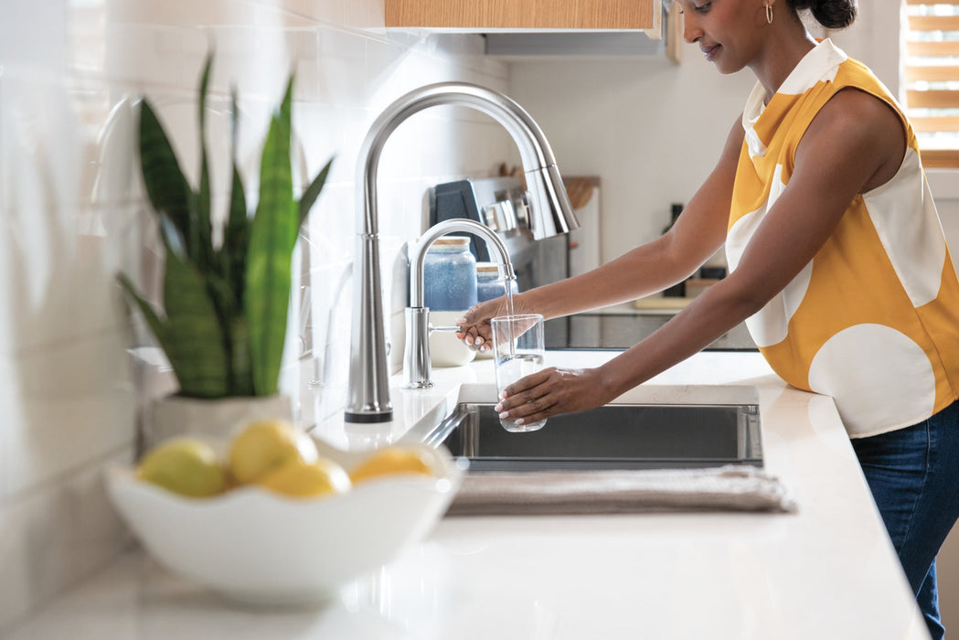 Delta 1960 Traditional Beverage Faucet, arctic stainless - view 5