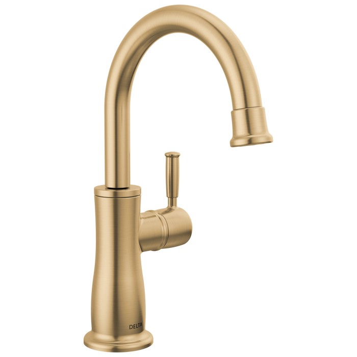 Delta 1960 Traditional Beverage Faucet, champagne bronze