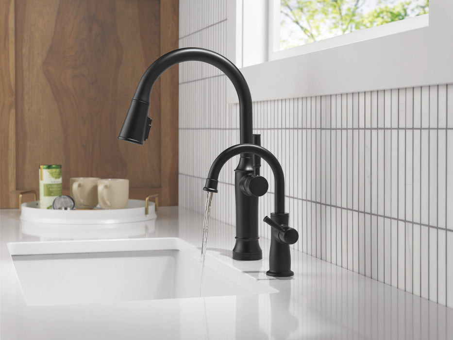 Delta 1960 Traditional Beverage Faucet, matte black - view 3