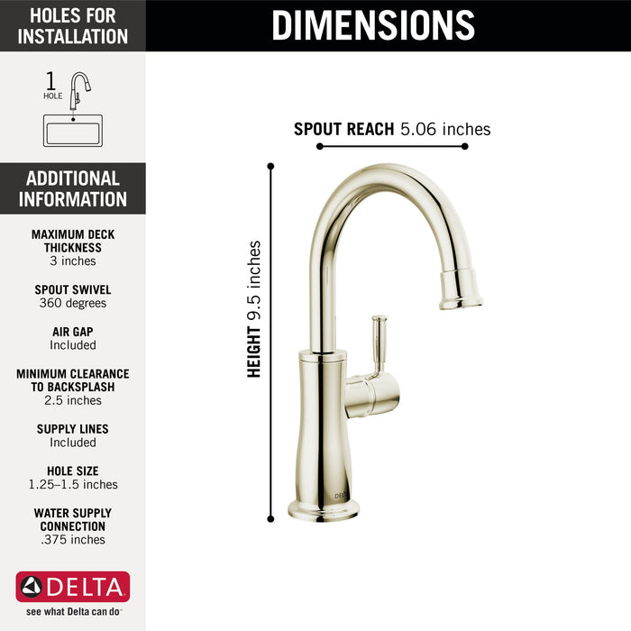 Delta 1960 Traditional Beverage Faucet