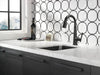 Delta Emmeline 9982 Single Handle Pull-Down Bar/Prep Faucet, matte black - view 3