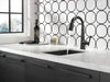 Delta Emmeline 9982 Single Handle Pull-Down Bar/Prep Faucet, matte black - view 5