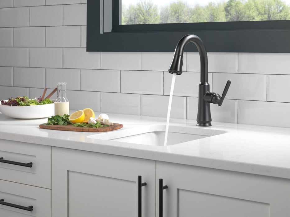 Delta Coranto 9979 Single Handle Pull-Down Bar/Prep Faucet