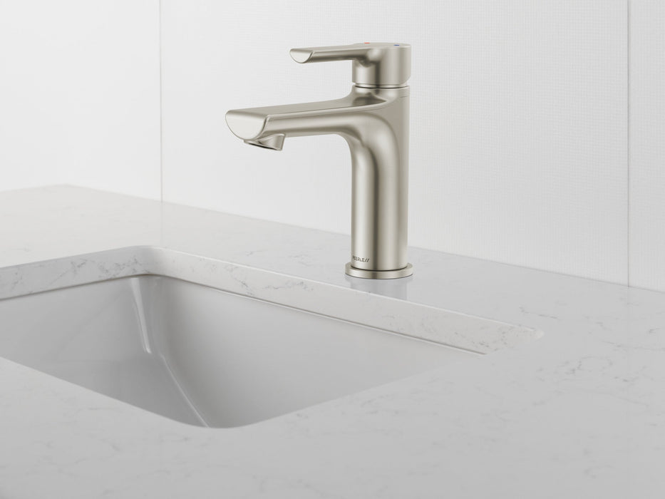Peerless Flute P1513LF Single Top Handle Lavatory Faucet, brushed nickel - view 2