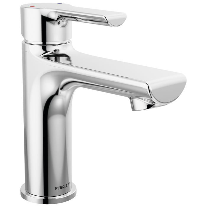 Peerless Flute P1513LF Single Top Handle Lavatory Faucet, chrome