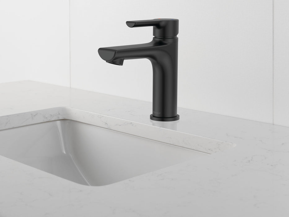 Peerless Flute P1513LF Single Top Handle Lavatory Faucet, matte black - view 2