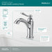 Peerless Elmhurst P1565LF Single-Handle Bath Faucet, chrome - view 5