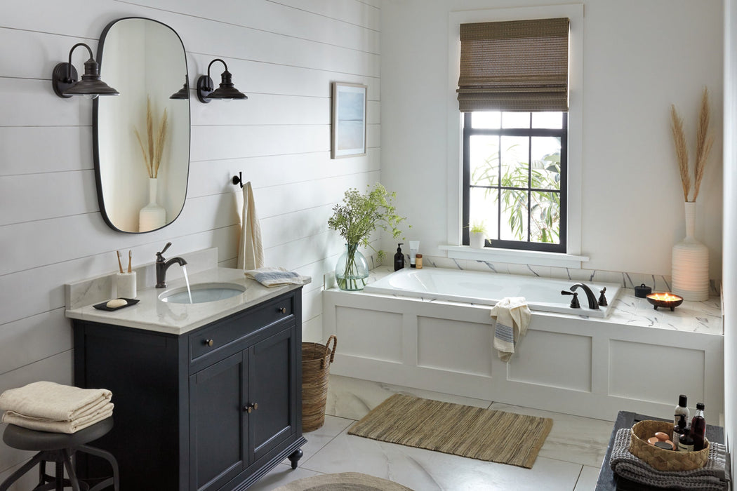 Peerless Elmhurst P1565LF Single-Handle Bath Faucet, oil rubbed bronze - view 2