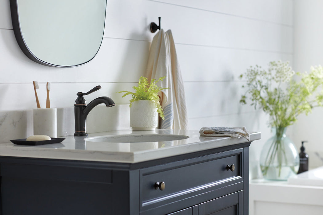 Peerless Elmhurst P1565LF Single-Handle Bath Faucet, oil rubbed bronze - view 5