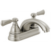 Peerless Elmhurst P2465LF Two-Handle Centerset Bath Faucet, brushed nickel