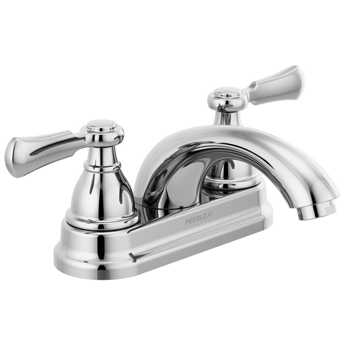 Peerless Elmhurst P2465LF Two-Handle Centerset Bath Faucet, chrome