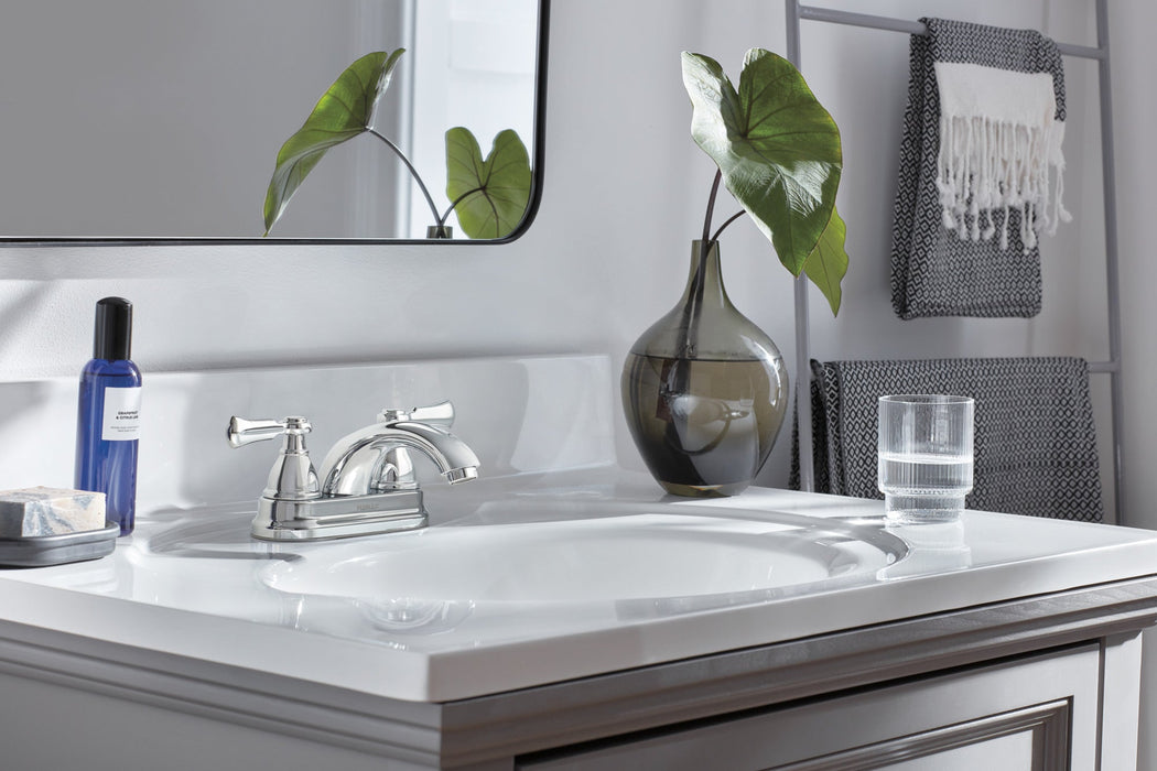 Peerless Elmhurst P2465LF Two-Handle Centerset Bath Faucet, chrome - view 2