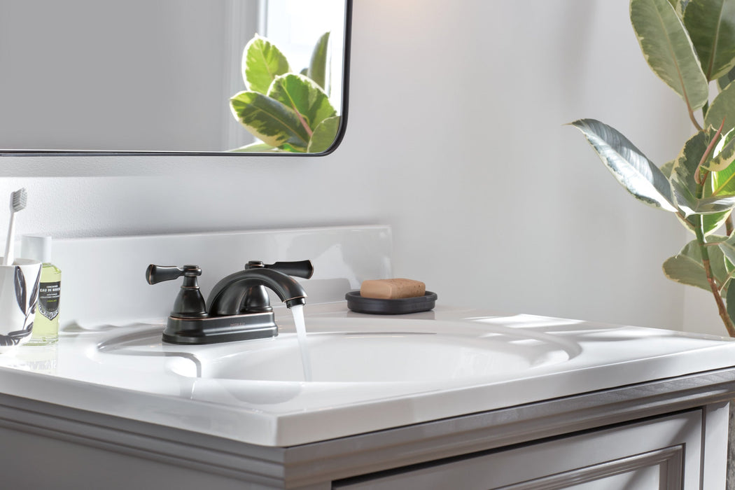 Peerless Elmhurst P2465LF Two-Handle Centerset Bath Faucet, oil rubbed bronze - view 3