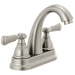 Peerless Elmhurst P2565LF Two-Handle Centerset Bath Faucet, brushed nickel