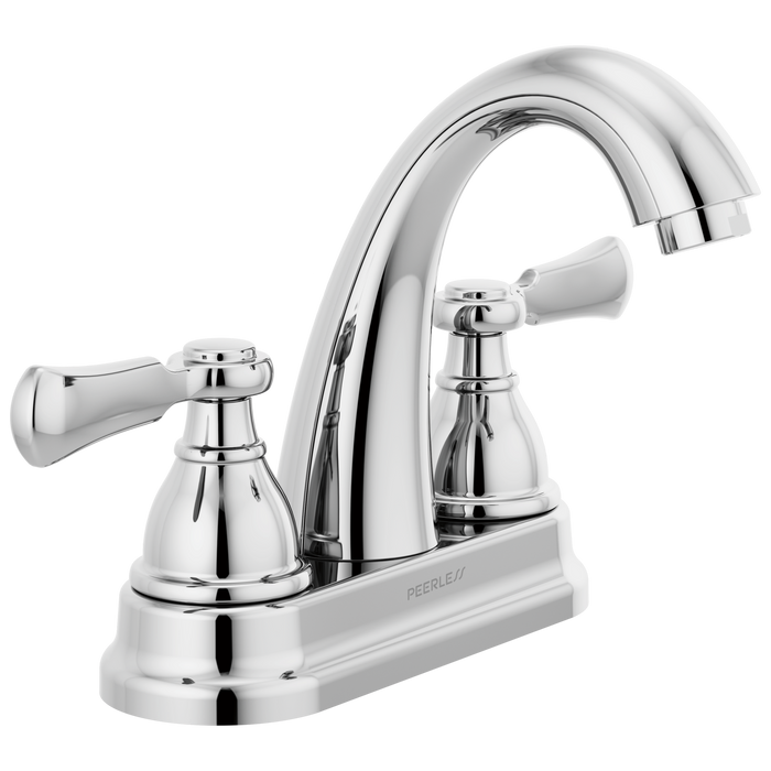 Peerless Elmhurst P2565LF Two-Handle Centerset Bath Faucet, chrome