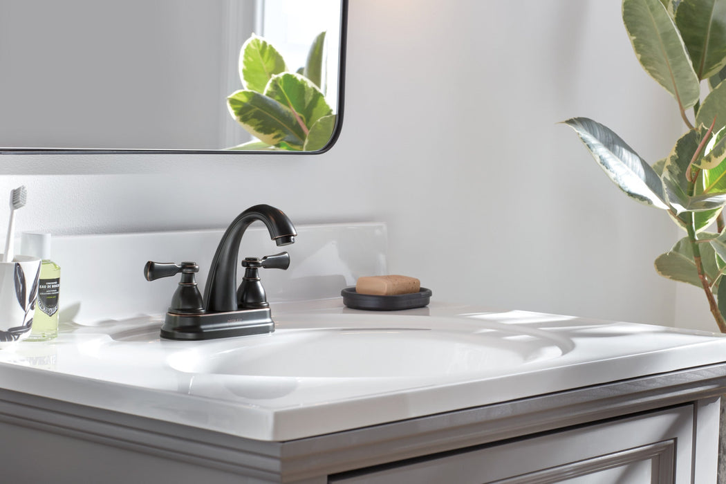 Peerless Elmhurst P2565LF Two-Handle Centerset Bath Faucet, oil rubbed bronze - view 2