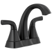 Peerless Parkwood P2635LF Two Handle Centerset Lavatory Faucet, matte black