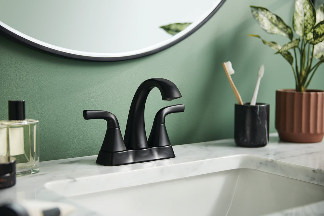 Peerless Parkwood P2635LF Two Handle Centerset Lavatory Faucet, matte black - view 3