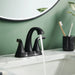 Peerless Parkwood P2635LF Two Handle Centerset Lavatory Faucet, matte black - view 4