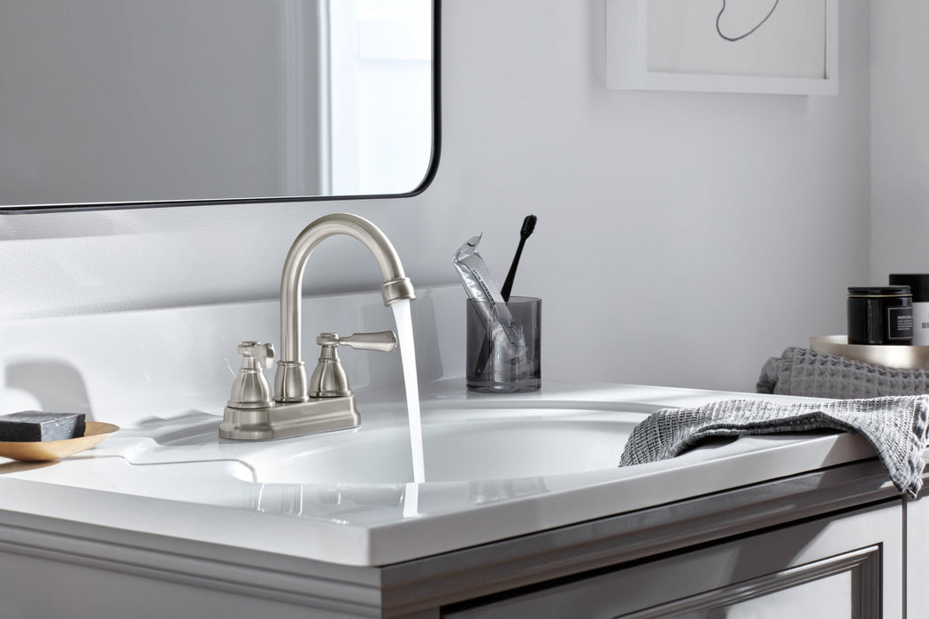 Peerless Elmhurst: Two-Handle Centerset Bath Faucet, brushed nickel - view 3