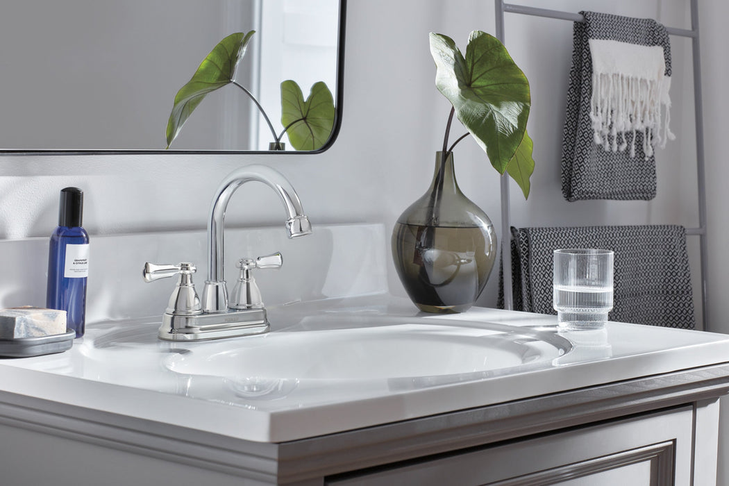 Peerless Elmhurst: Two-Handle Centerset Bath Faucet, chrome - view 2