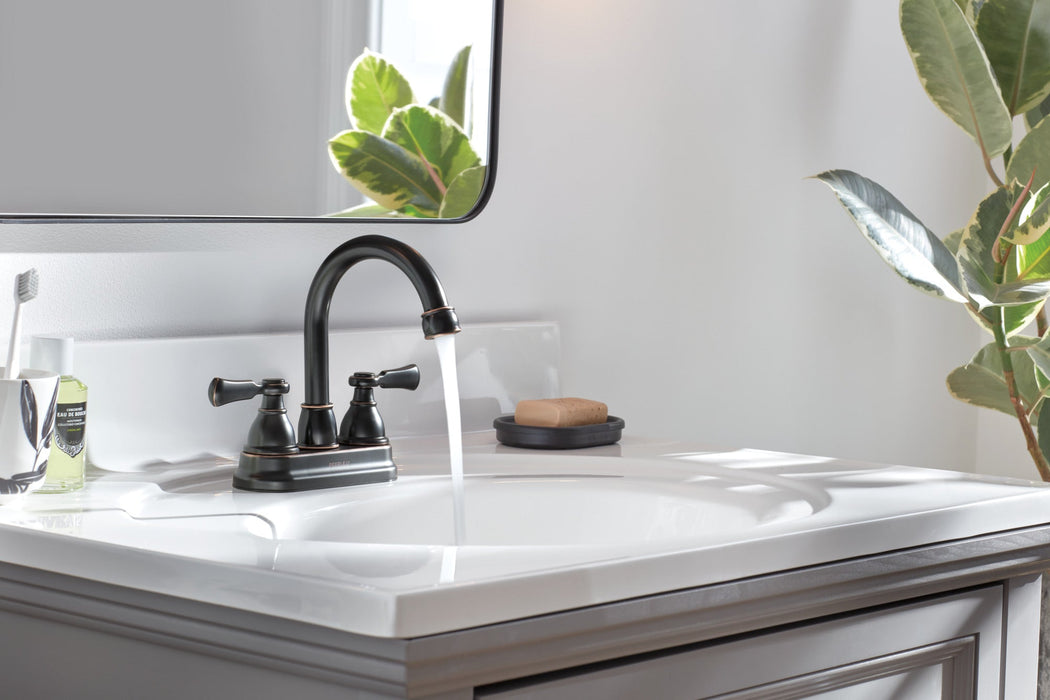 Peerless Elmhurst: Two-Handle Centerset Bath Faucet, oil rubbed bronze - view 3