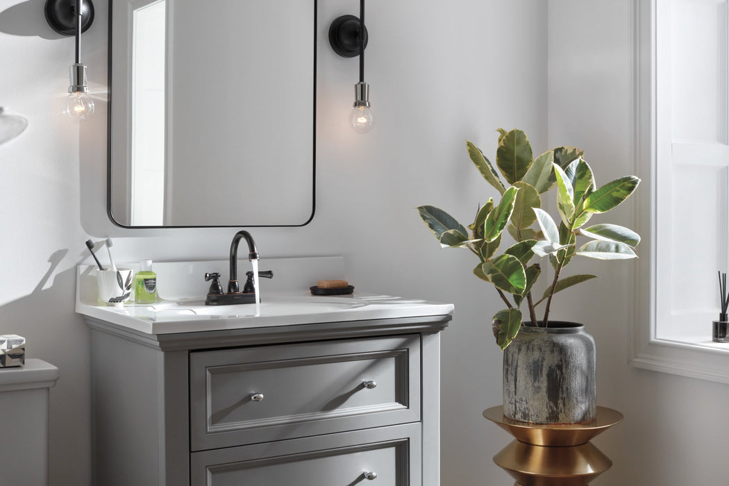Peerless Elmhurst: Two-Handle Centerset Bath Faucet, oil rubbed bronze - view 5