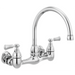 Peerless Elmhurst P2765LF Two-handle wall-mount kitchen faucet, chrome