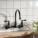 Peerless Elmhurst P2765LF Two-handle wall-mount kitchen faucet, oil rubbed bronze - view 2