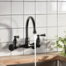 Peerless Elmhurst P2765LF Two-handle wall-mount kitchen faucet, oil rubbed bronze - view 3