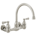 Peerless Elmhurst P2765LF Two-handle wall-mount kitchen faucet, stainless