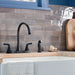 Peerless Parkwood P2835LF Two Handle Kitchen Faucet, matte black - view 3