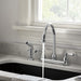 Peerless Elmhurst P2865LF Two-Handle Kitchen Faucet with Spray, chrome - view 3