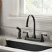 Peerless Elmhurst P2865LF Two-Handle Kitchen Faucet with Spray, oil rubbed bronze - view 2