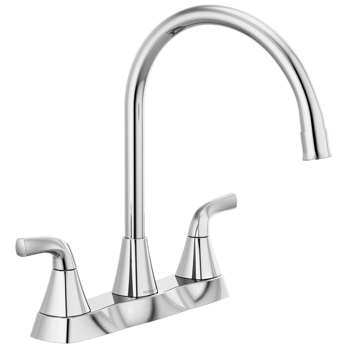Peerless Parkwood P2935LF Two Handle Kitchen Faucet, chrome