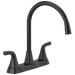 Peerless Parkwood P2935LF Two Handle Kitchen Faucet, matte black
